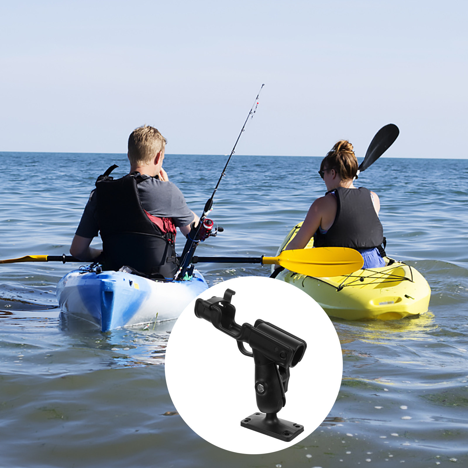 Fishing Kayak Rod Holder - Soporte para caña de pescar para