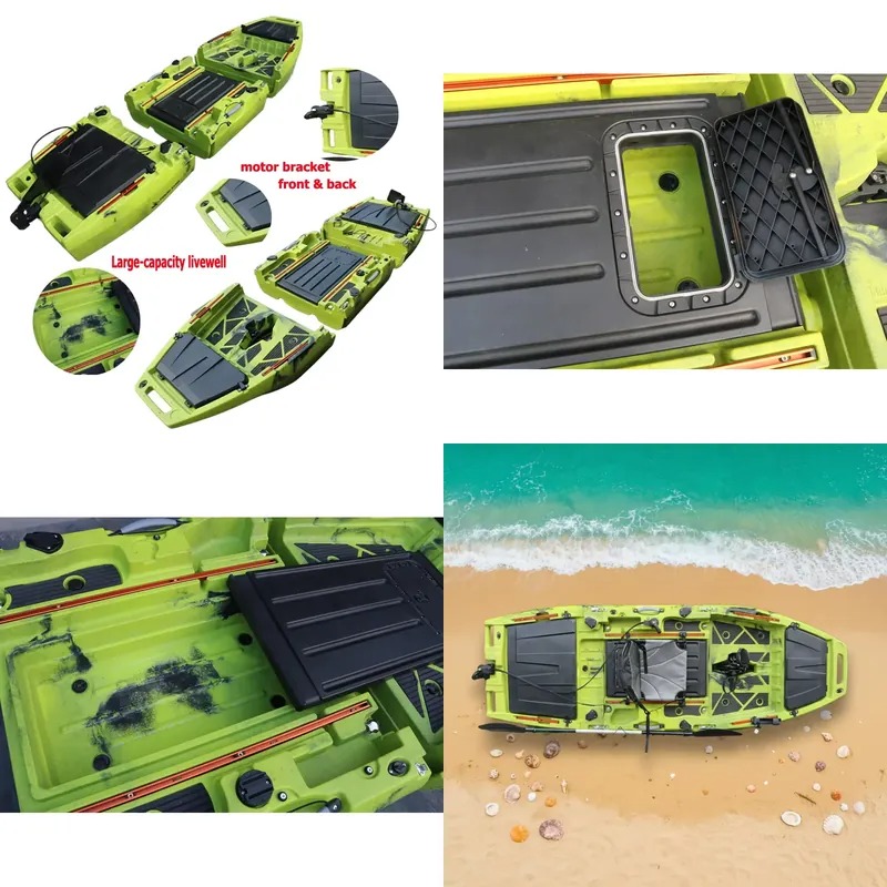 Fishing Kayak Seat - Kayak de 10 pies con propulsión