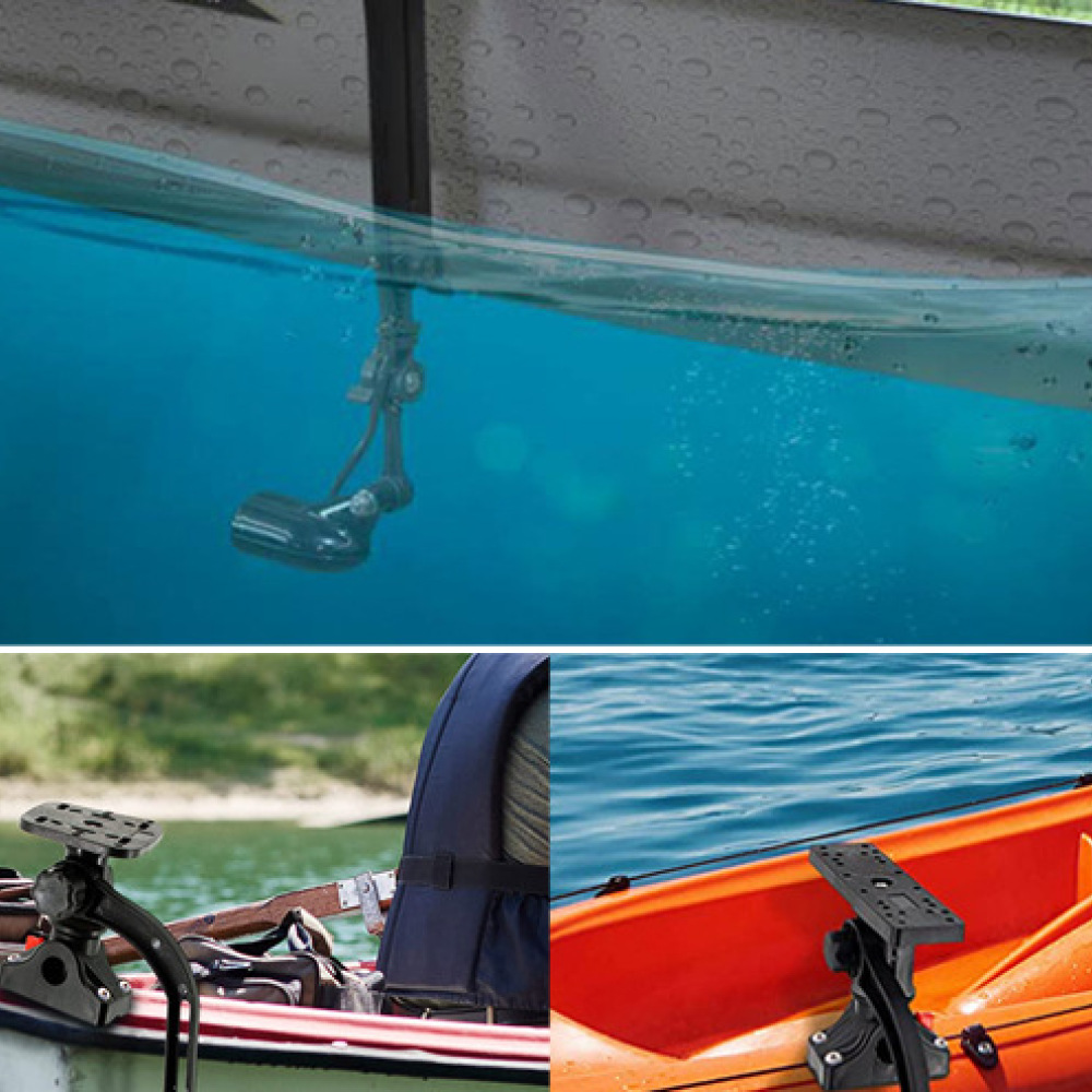 Fishing Kayak Fish Finder Mount - Soporte Giratorio para Sonda de Pesca,