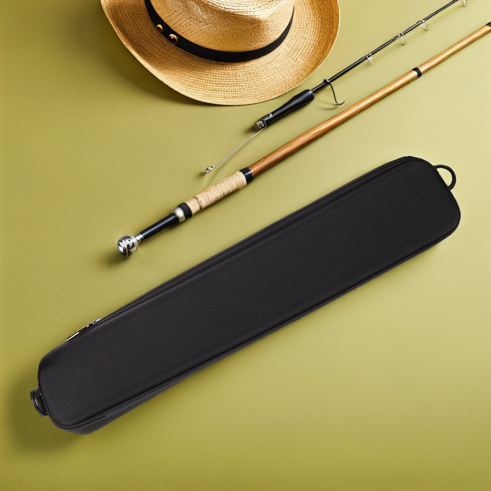 Fishing Kayak Storage Bag - Estuche Rígido para Cañas de Pescar,