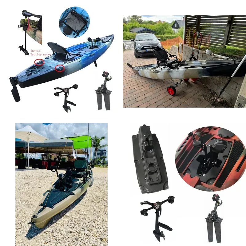 Fishing Kayak Seat - Motor Eléctrico de Pedal Único para