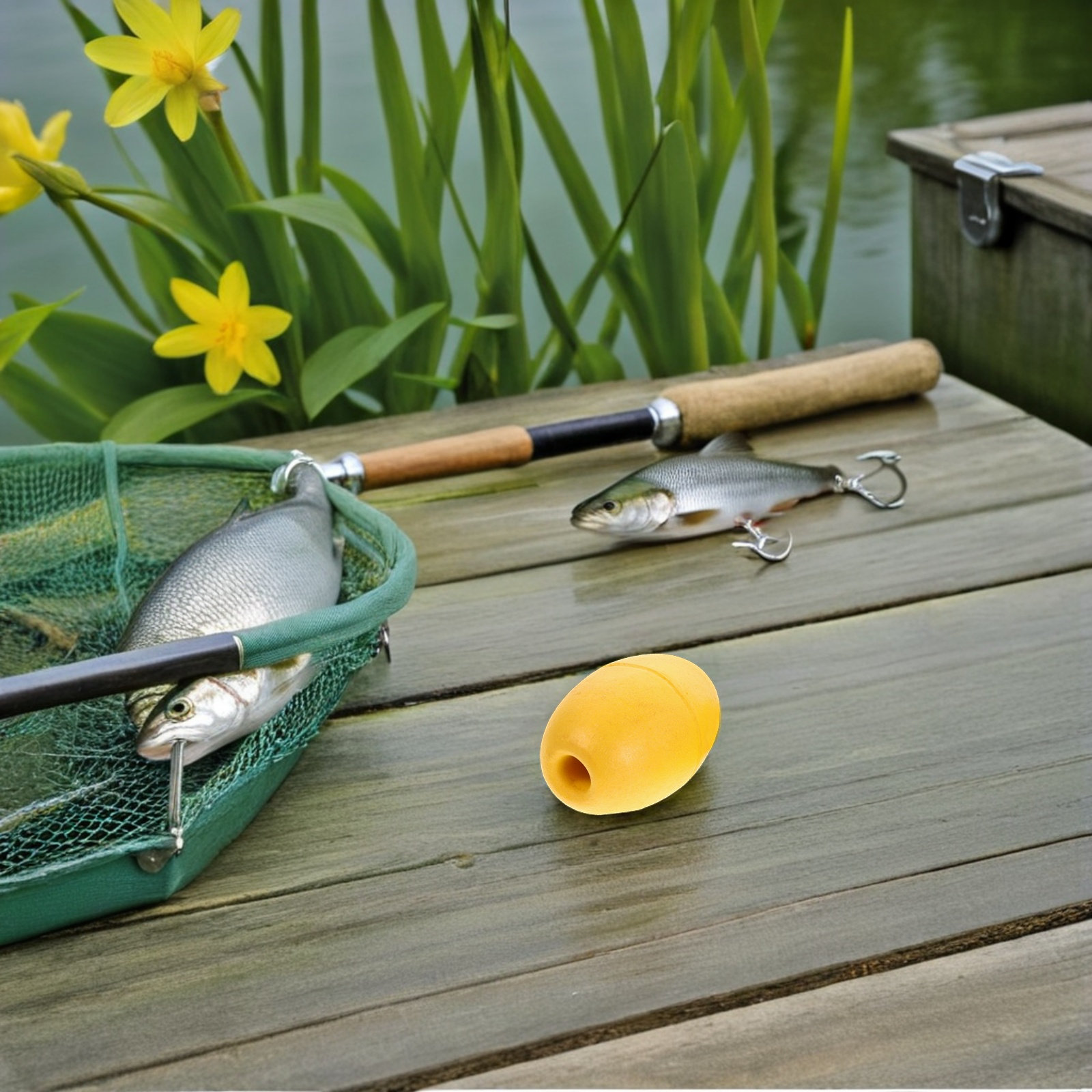 Fishing Kayak Anchor - 8 Piezas de Boyas de PVC