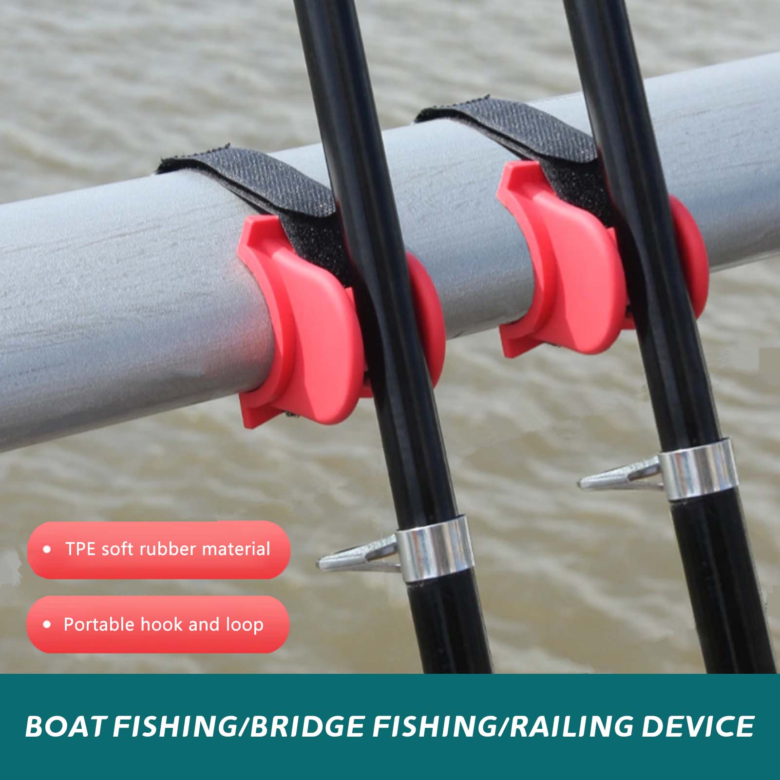 Fishing Kayak Rod Holder - Soporte para Cañas de Pescar en