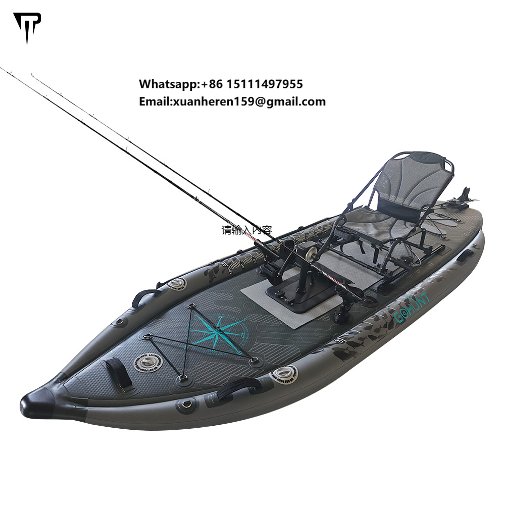 Fishing Kayak Pedal Drive - JTRDA 2024 Nuevo Kayak Inflable de
