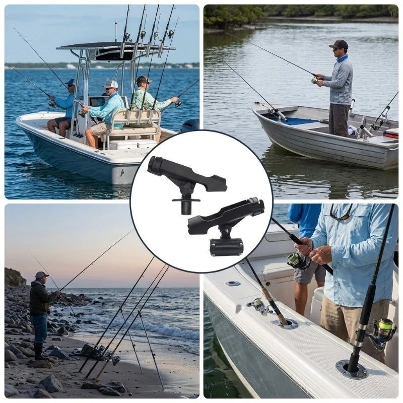 Soporte Universal para Cañas d - Fishing Kayak Rod Holder reseña y precio