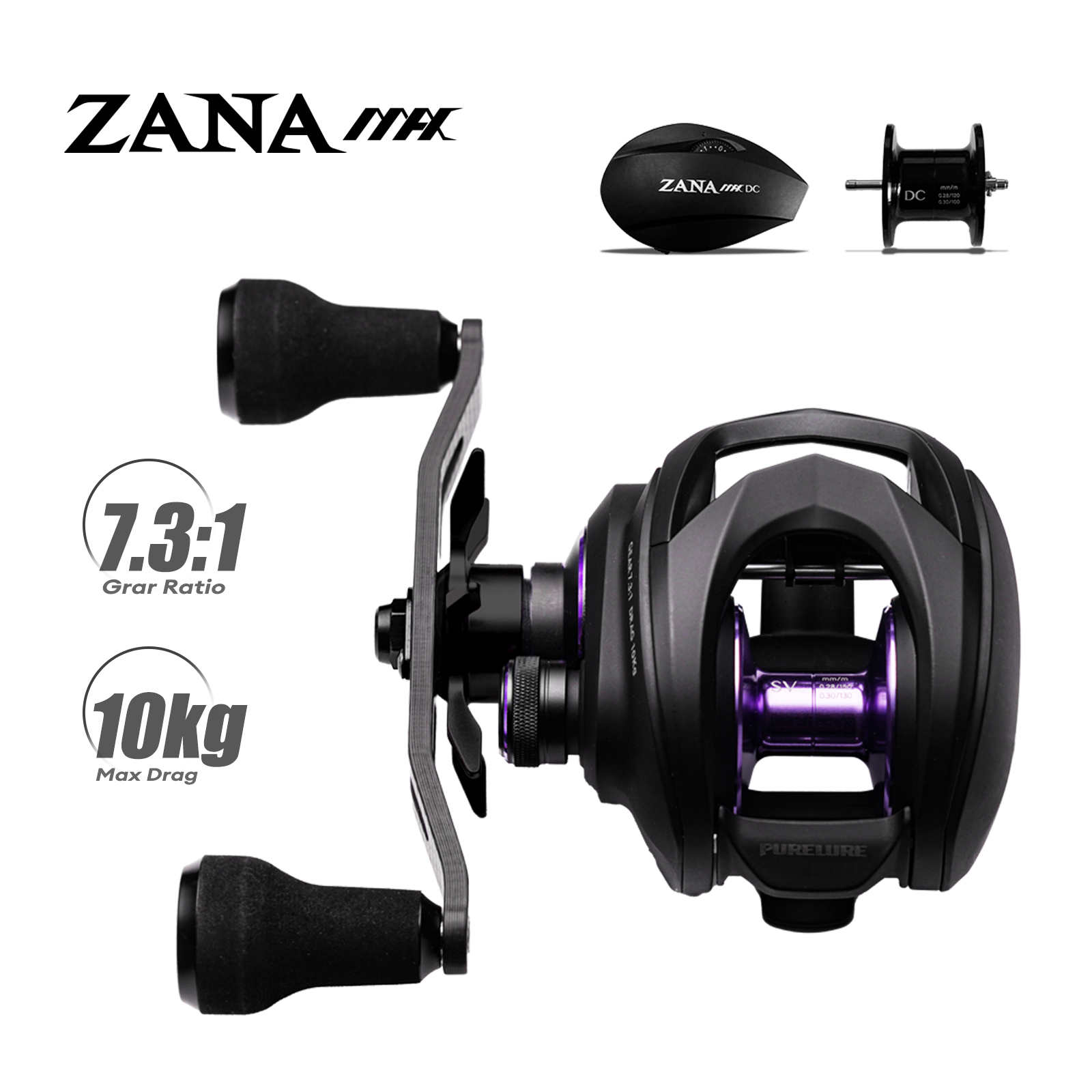 Carrete de Pesca PURELURE ZANA - Kastking Reel Zephyr reseña y precio