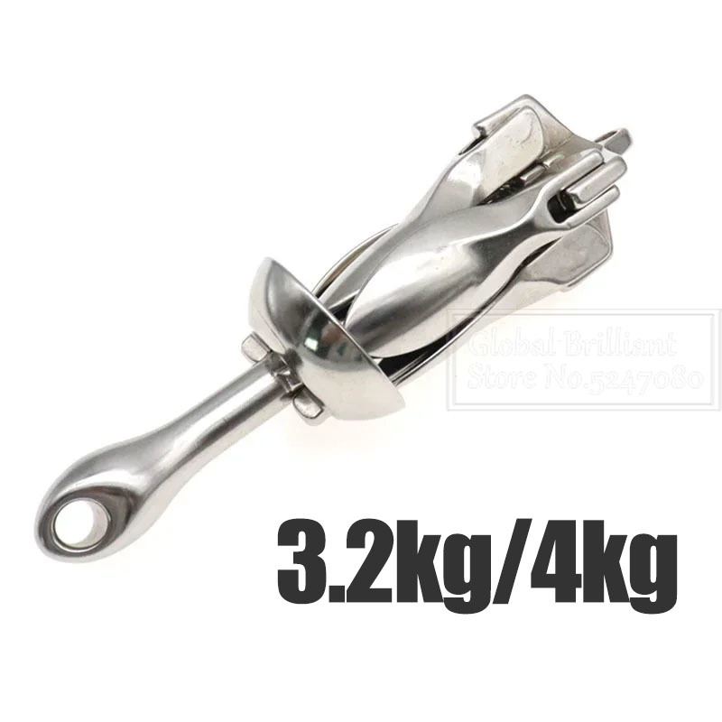 Ancla de Metal y hierro de ace - Fishing Kayak Anchor reseña y precio
