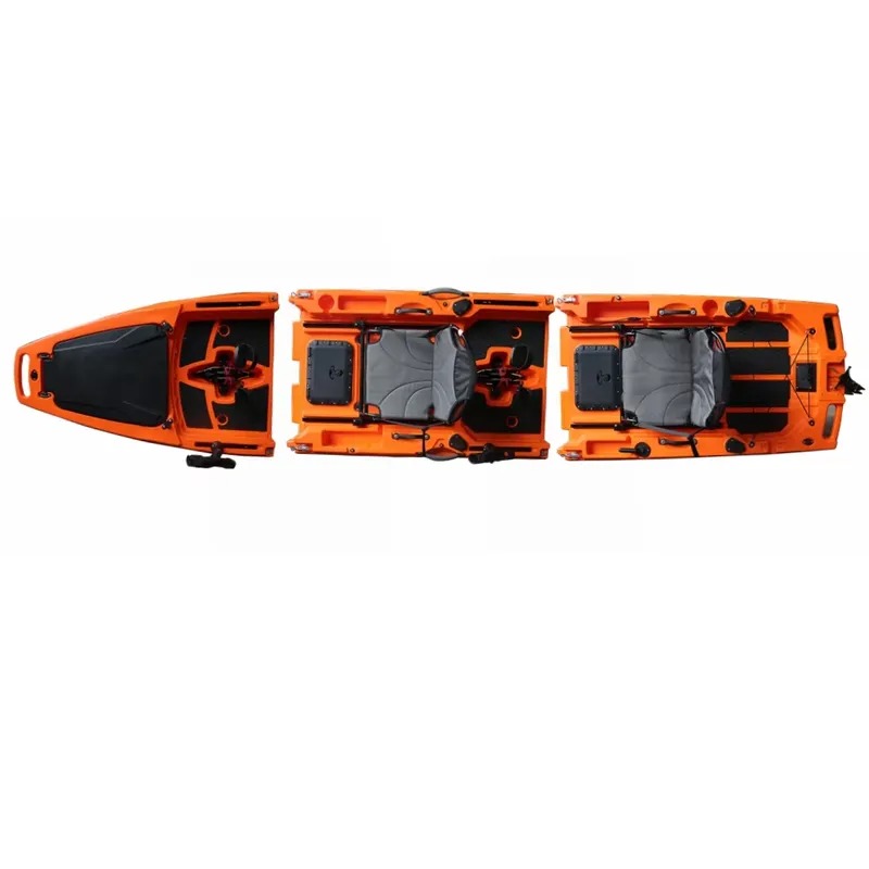 Kayak Doble de 14 Pies para 2  - Fishing Kayak Pedal Drive reseña y precio
