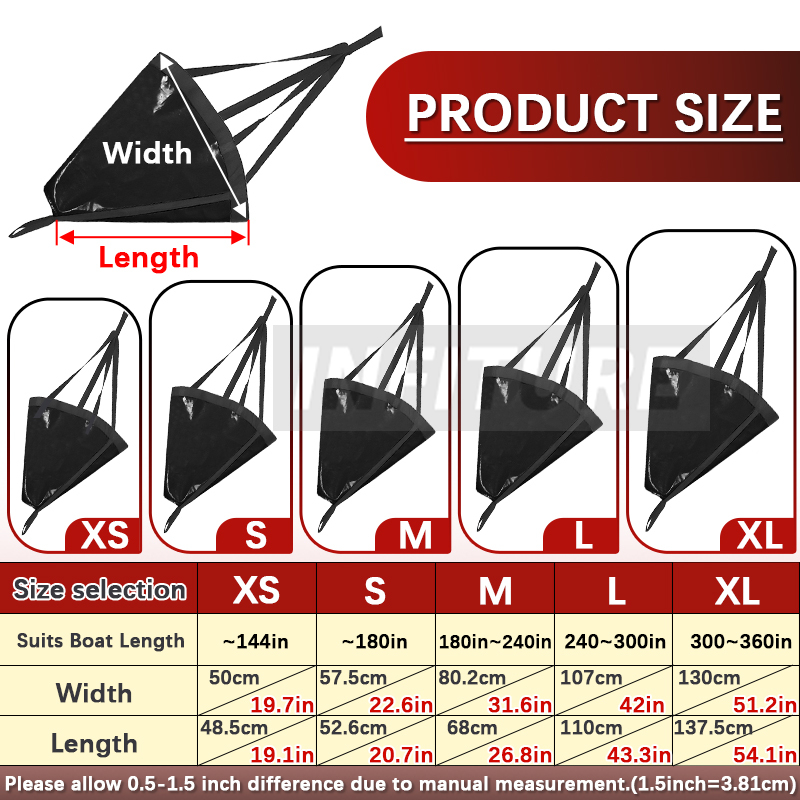 Flotador de ancla Sea Drogue d - Fishing Kayak Anchor reseña y precio