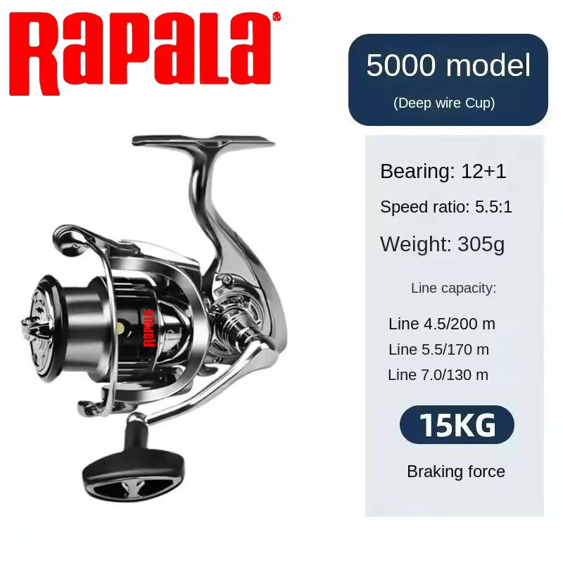 Carrete de Pesca Giratorio Rap - Rapala Lure Countdown reseña y precio