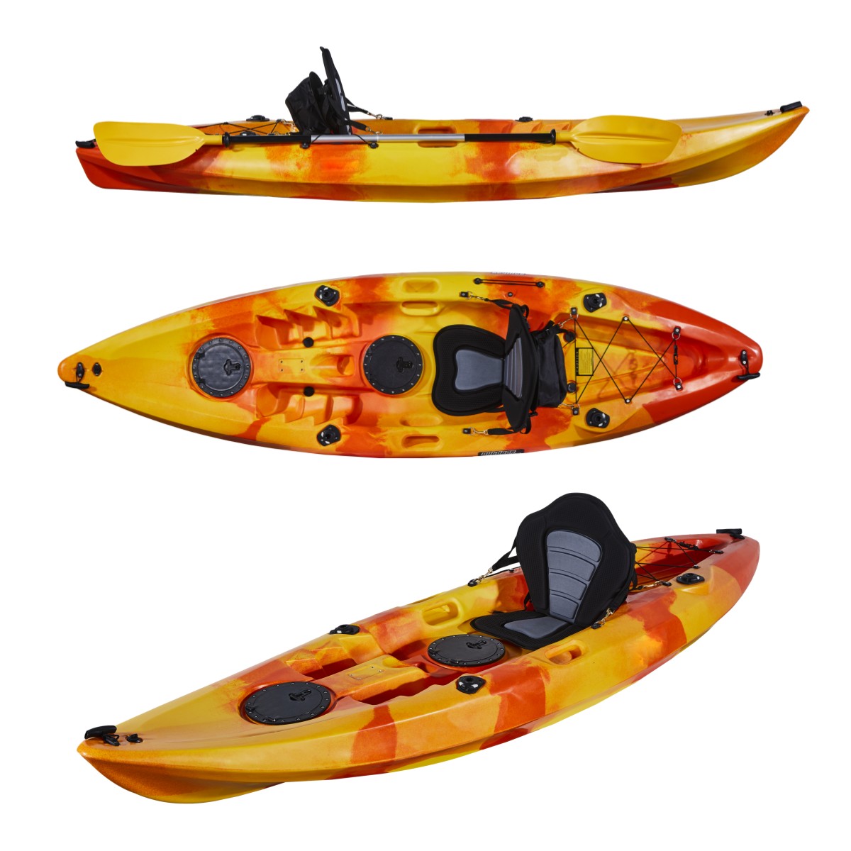 Kayak de pesca para una sola p - Fishing Kayak Sit In reseña y precio
