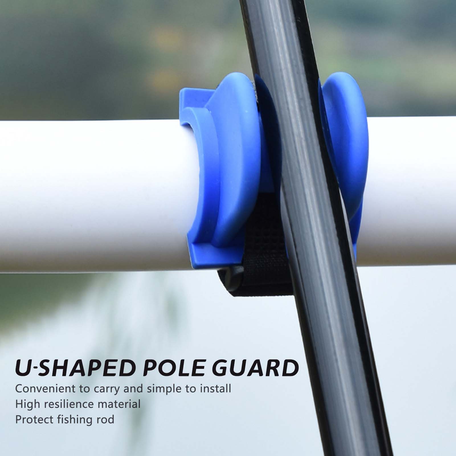 Soporte para Cañas de Pescar e - Fishing Kayak Rod Holder reseña y precio