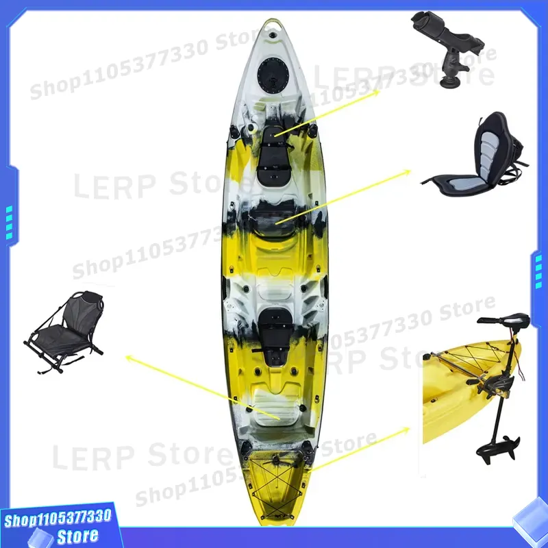Kayak de Pesca de Plástico Ríg - Fishing Kayak Sit In reseña y precio