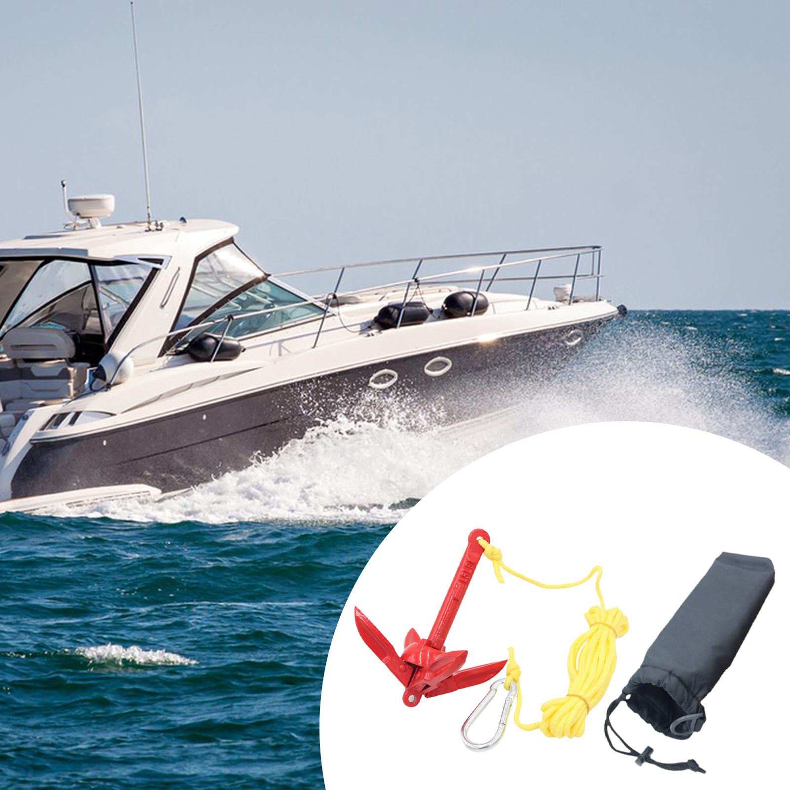 Kit de Ancla Plegable de Acero - Fishing Kayak Anchor reseña y precio